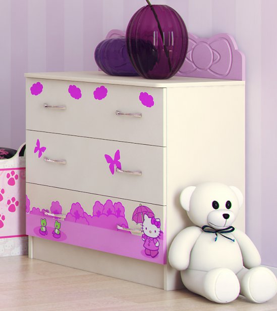 Фото Дитячі меблі для дівчинки Хелло Кітті-6