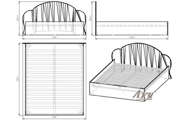 Схема Ліжко «Генріх»